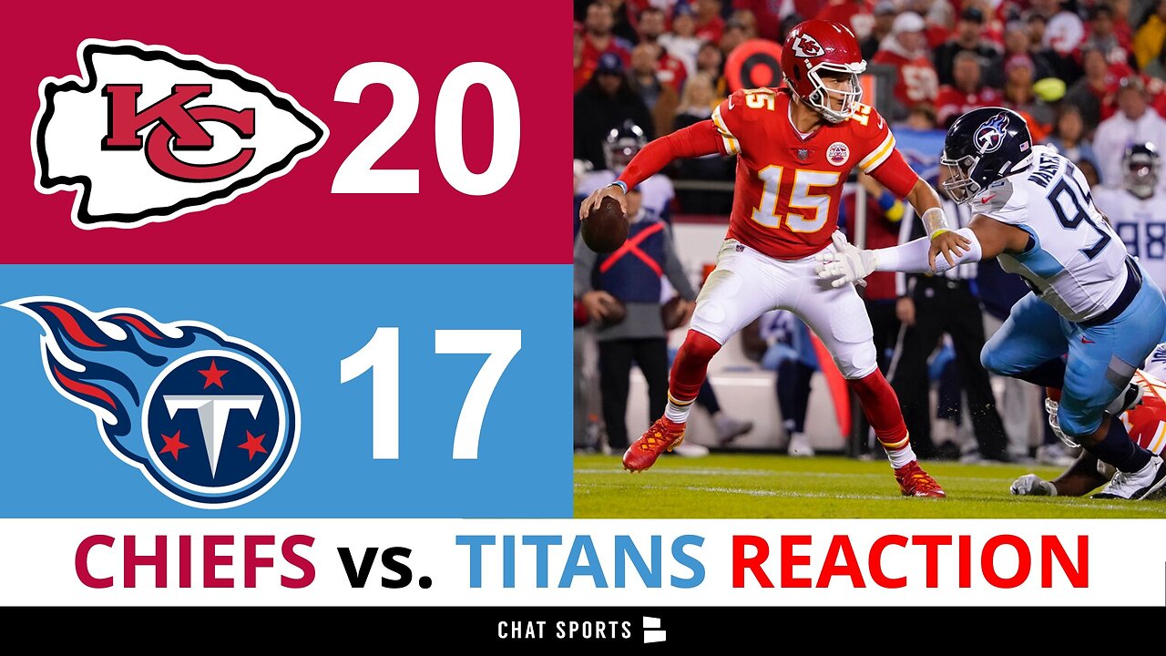 Chiefs vs Titans Postgame - Chiefs Win 20 - 17 in OT 