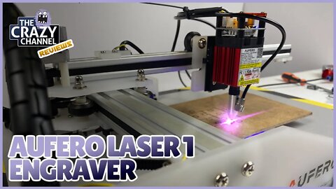 AUFERO LASER 1 - Unboxing, testing and review of laser engraver for wood, metal and much more...