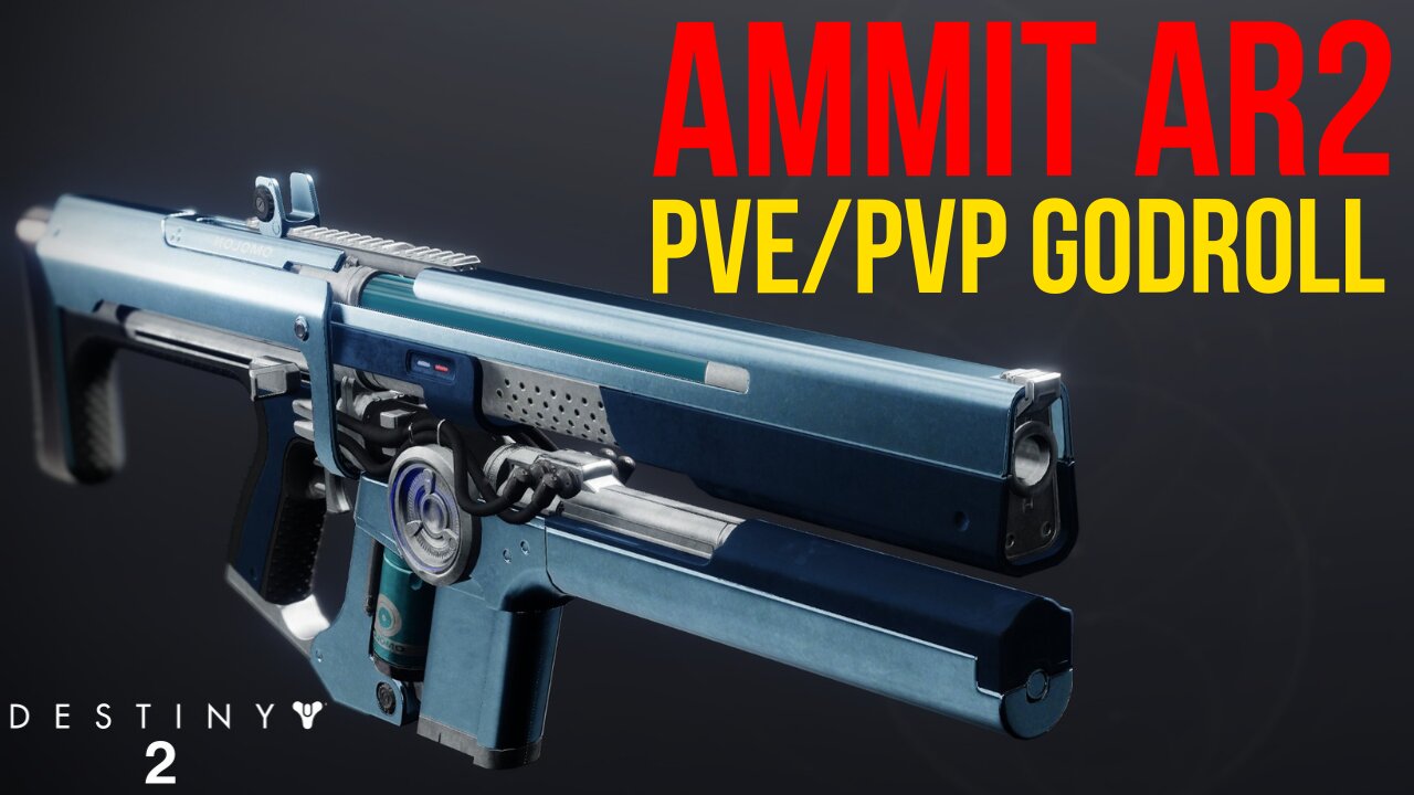 Ammit AR2 Auto rifle PVE/PVP GODROLL Guide Destiny 2 The Witch Queen