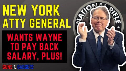 NY AG Wants Wayne Lapierre To Pay NRA Back His Salaries