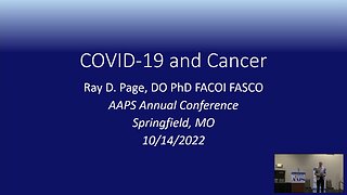 COVID-19 and Cancer