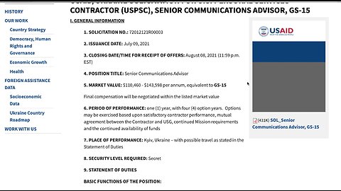 USAID WEBSITE PART 2 SECRET GOV CONTRACTORS