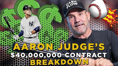 AARON JUDGE'S $40 MILLION MLB CONTRACT BREAKDOWN