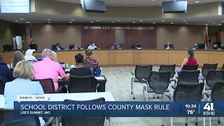 Lee's Summit R-7 School District to implement mask mandate
