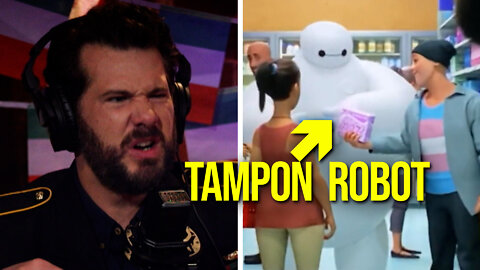 Leaked Disney Footage: Baymax Shops for Tampons | Louder With Crowder