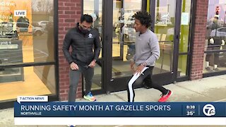 Running safety tips from Gazelle Sports