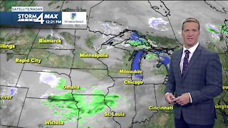 Mostly breezy, sunny, and cool Monday