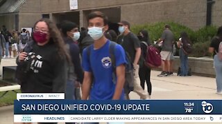 San Diego Unified board president: COVID policy working, delta a concern