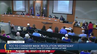 Tulsa City Council to consider mask 'resolution' after heated mandate debate