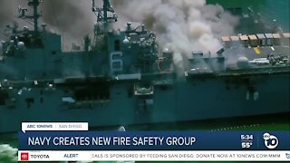 Navy creates new fire safety group