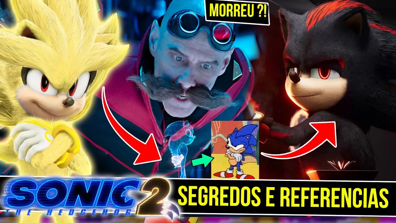 Sonic 2: O Filme está 'cheio de referências' ao jogo Sonic 2