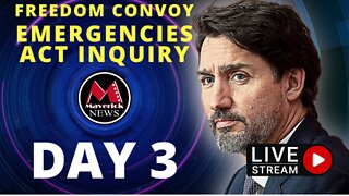 Freedom Convoy Emergencies Act Inquiry: Day 3 Live News Coverage