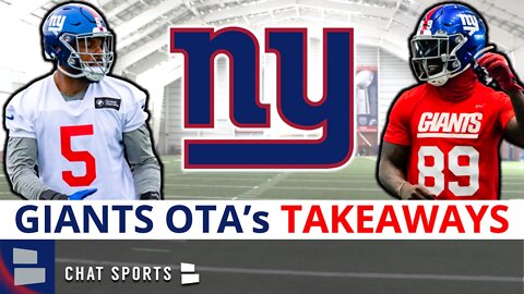 NY Giants OTA Takeaways On Kayvon Thibodeaux, Kadarius Toney, Daniel Jones, Evan Neal, Azeez Ojulari