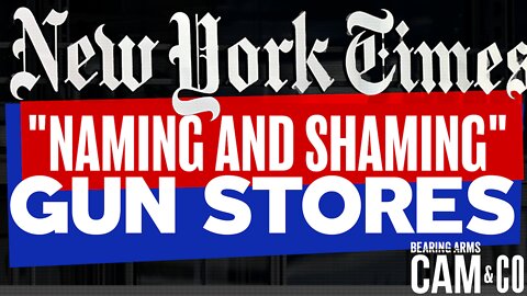 NY Times tries to "name and shame" gun stores