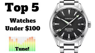🏆 Top 5 Watches Under $100 on AliExpress Oct 2020