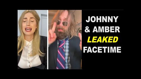 LEAKED vid of Johnny Depp & Amber discussing trial
