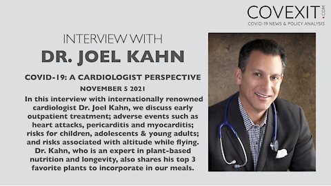 Dr Joel Kahn -- a Cardiolgist's Perspective about COVID-19