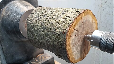 Woodturning - A Cracking Skull Mug