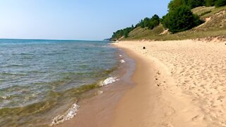 Lake Michigan from Muskegon State Park - August 2021