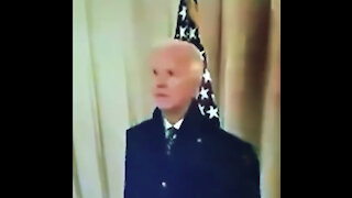Joe Biden - Maskless... yet CREEEEPY!!!!!