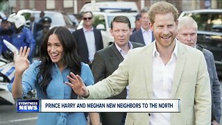 Prince Harry and Meghan new neighbors to the north