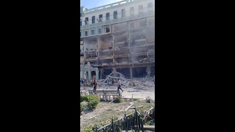 A massive explosion rocked Hotel Saratoga in Havana