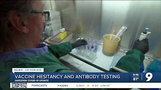 vaccine hesitancy and antibody testing