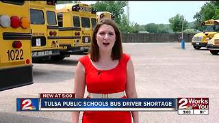 Tulsa Public Schools face bus driver shortage