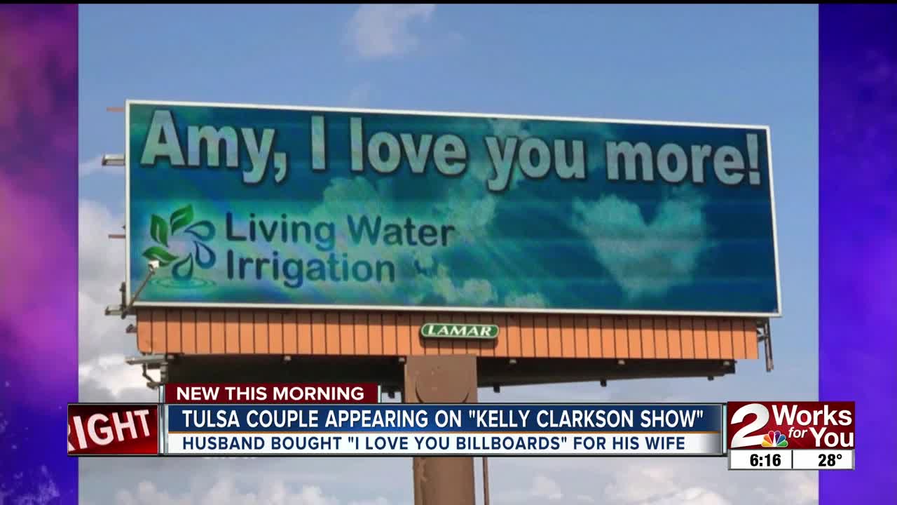 Tulsa couple appearing on "Kelly Clarkson Show"