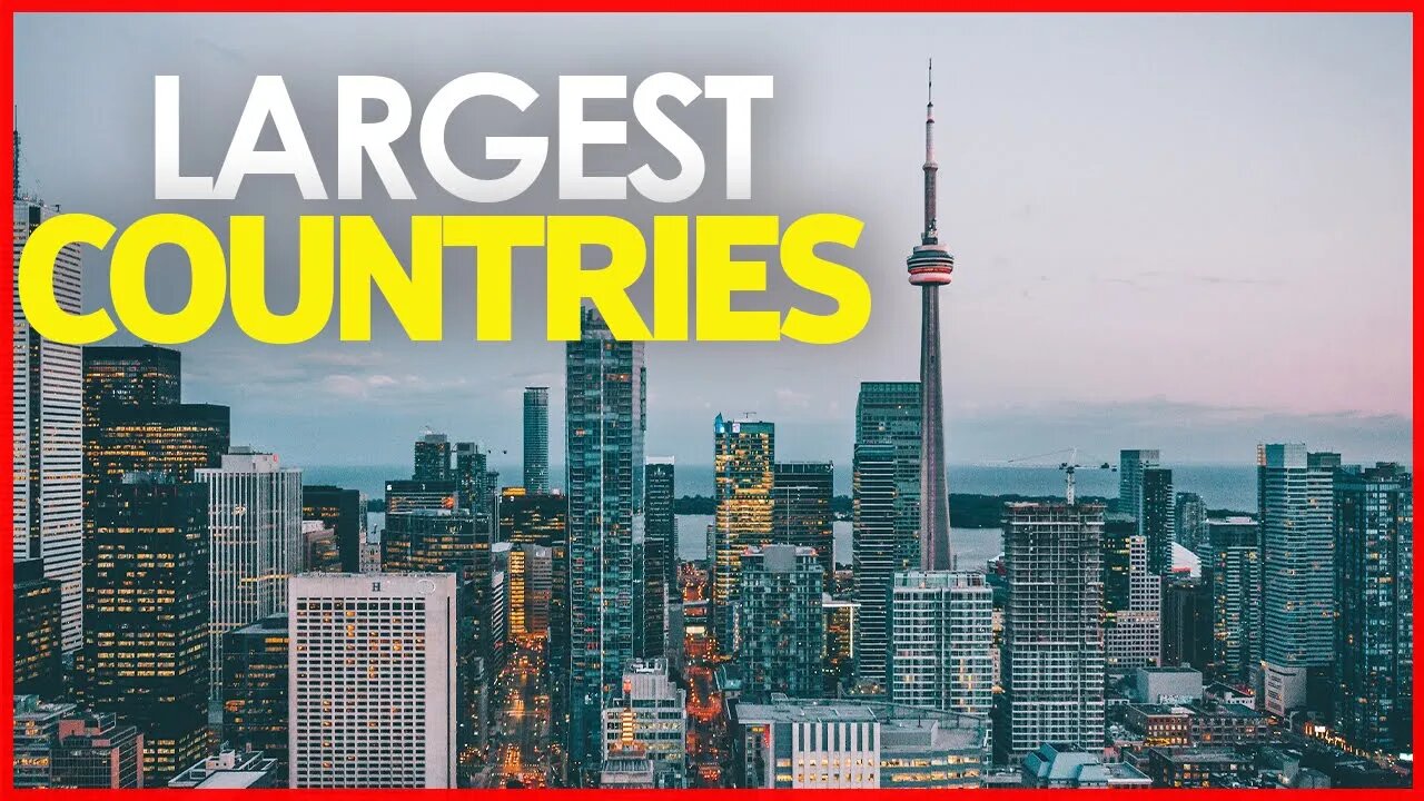 TOP 10 LARGEST COUNTRIES OF THE WORLD | 10 BIGGEST COUNTRY IN THE WORLD
