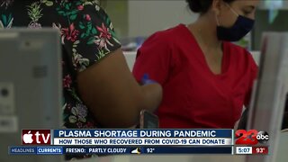 Plasma Shortage During Pandemic