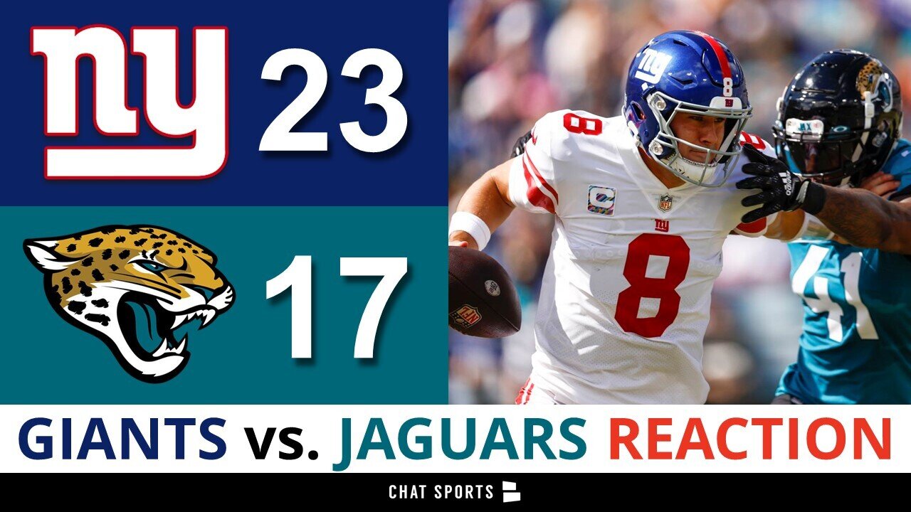 GIANTS WIN! 6-1! Giants News & Rumors After GUTSY WIN vs. Jags: Injury News  Ft. Evan Neal