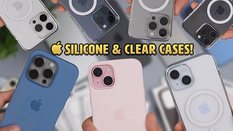 Apple iPhone 15 Pro Max (Natural Titanium) Unboxing and Silicone &  FineWoven Case Review 