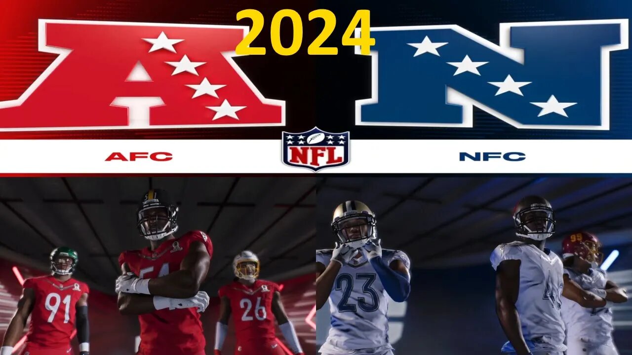 Madden 23 Pro Bowl AFC Vs NFC 2024