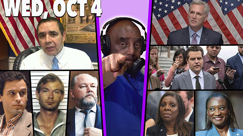 Speaker Silenced; Letitia James; Laphonza Butler; MANHOOD HOUR: Serial Killers | JLP SHOW (10/4/23)