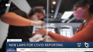 New California laws for COVID-19 reporting