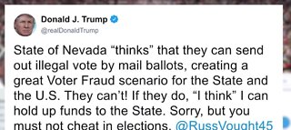 Trump blasts Nevada's mail-in voting