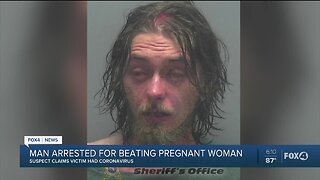 Man arrested for beating pregnant woman