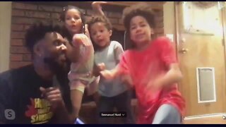 Hurd family dancing through pandemic