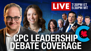 LIVE COVERAGE: Conservative leadership debate in Edmonton