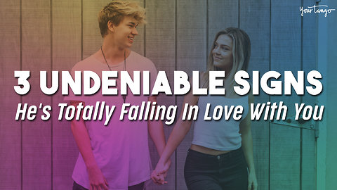 3 Undeniable Signs He's Totally Falling In Love With You