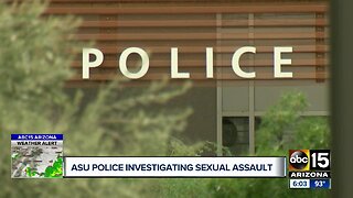 ASU police investigating sexual assault on campus