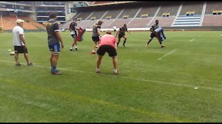 SOUTH AFRICA - Cape Town - Stomers training (Video) (hM9)