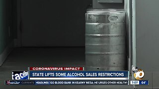 State lifts some alcohol sales restrictions