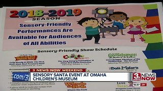 Omaha Children's Museum hosts Sensory Santa event
