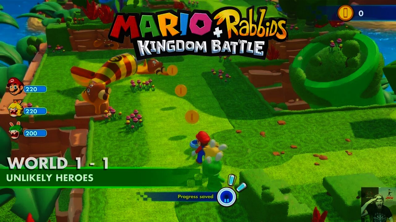 Mario Rabbids Kingdom Battle First Introduction Level World 1 1 7295