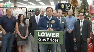 Gov DeSantis Proposes Gas Tax Relief For Florida
