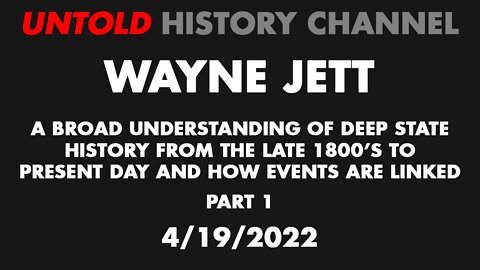 Wayne Jett Interview Part 1