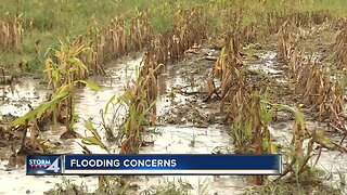Wild weather causes flooding concerns for farmers and homeowners