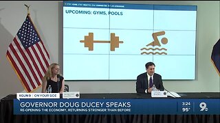 Governor Ducey on COVID-19 and reopening AZ